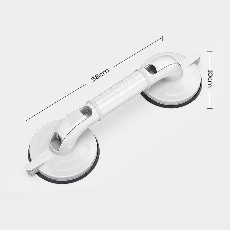 Mango de Seguridad de Baño con Succión Ajustable – Sin Taladrar