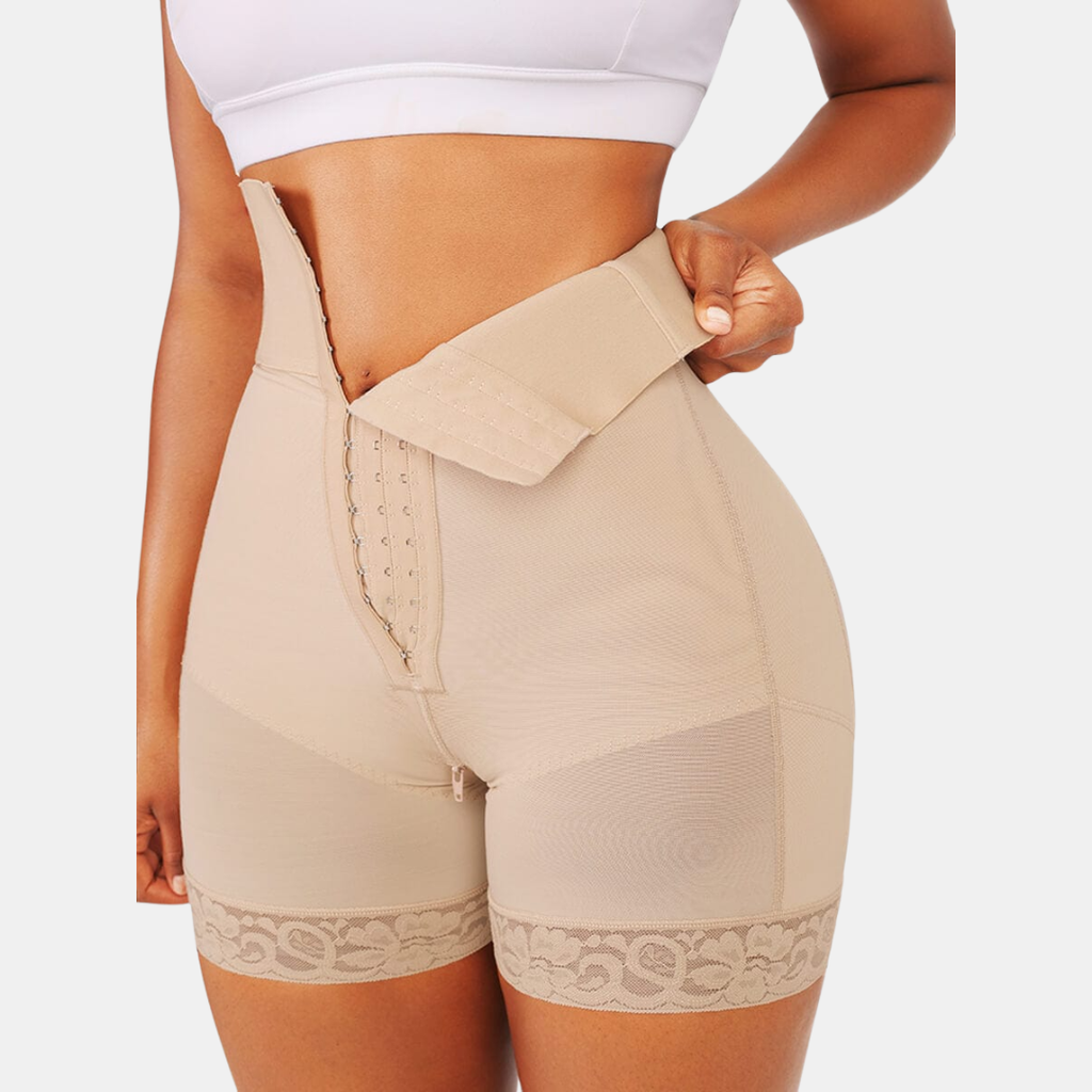 Short moldeador de talle alto para mujer
