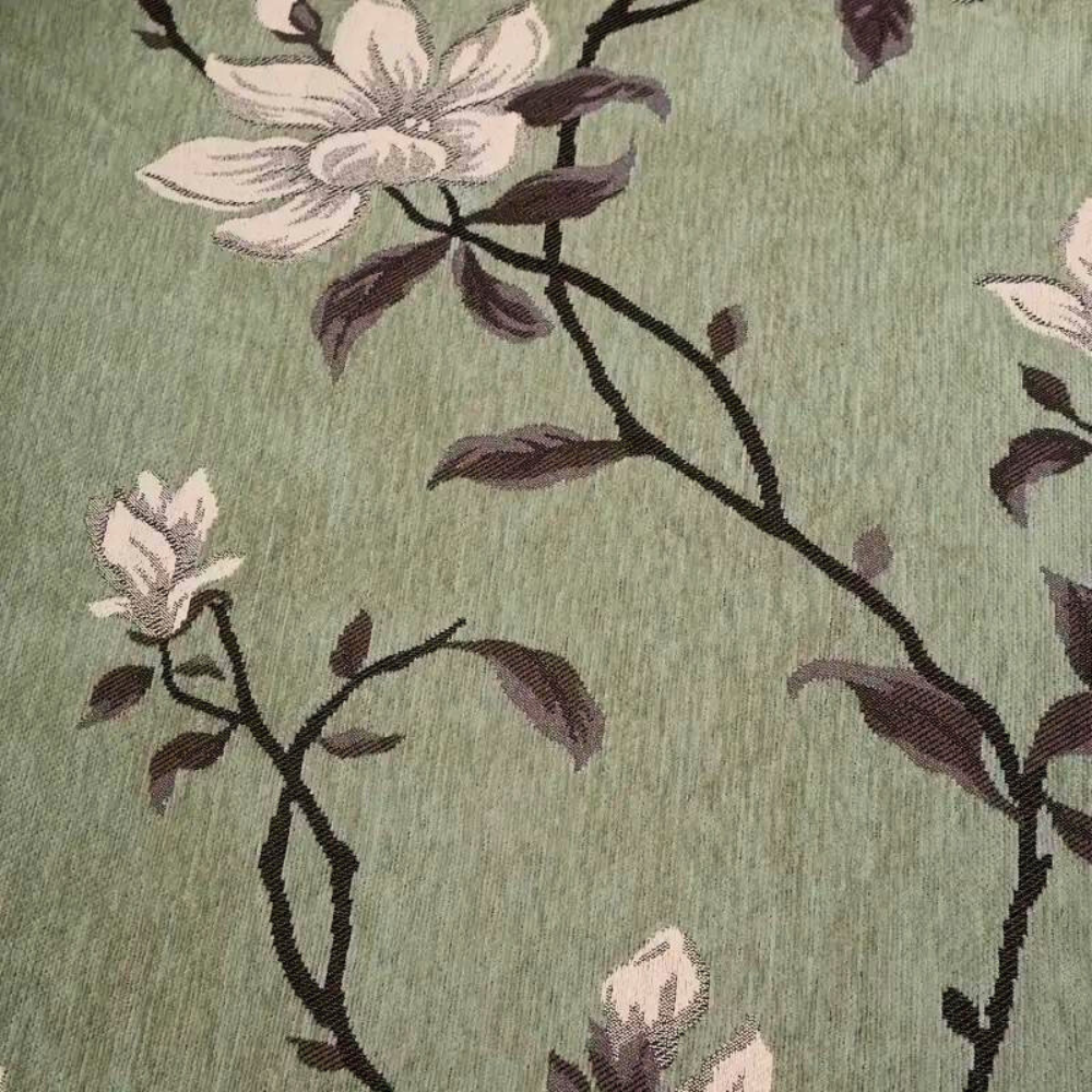 Funda de Sofá Chenille Floral Vintage