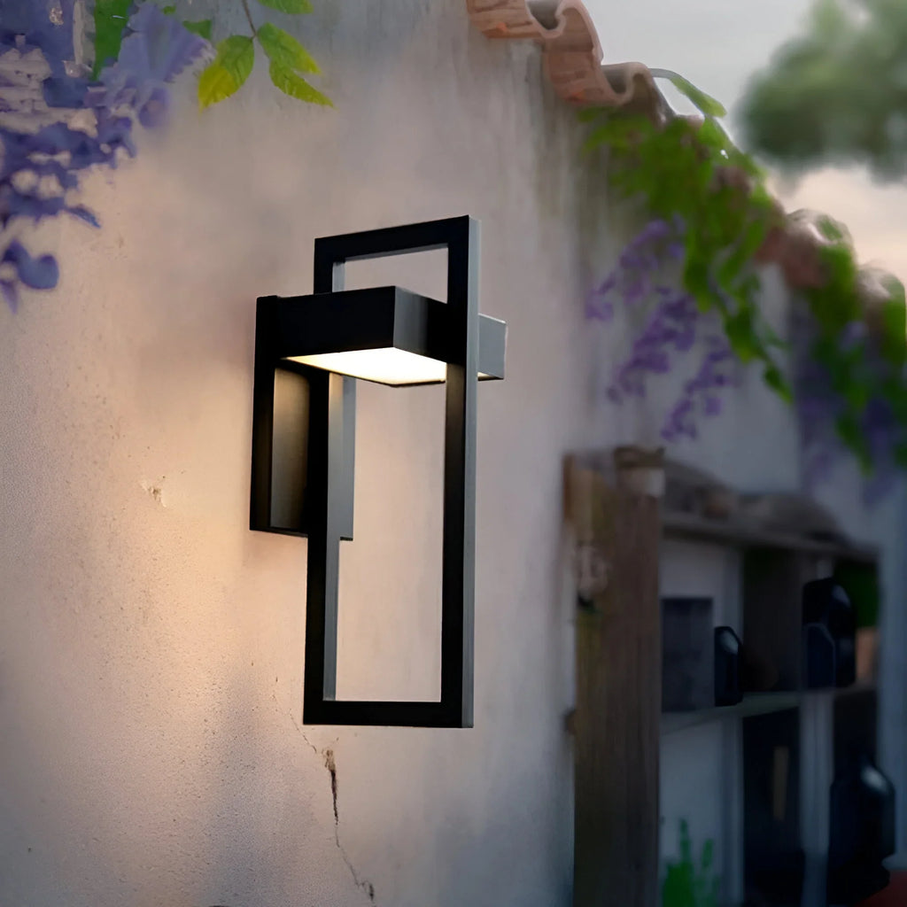 GlowCraft – Luz de Pared Exterior a Prueba de Clima