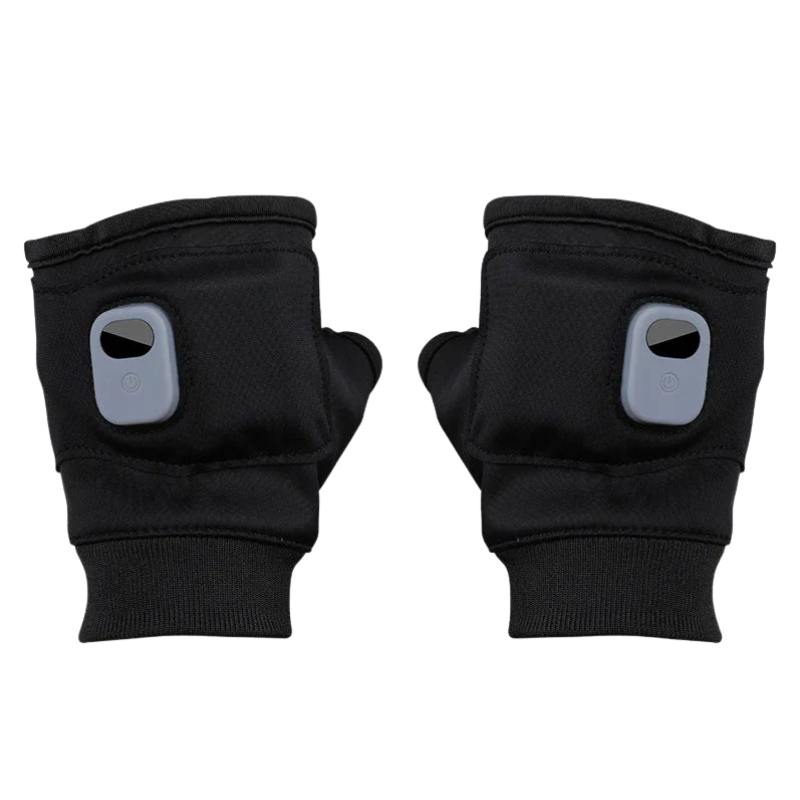 Guantes calefaccionados recargables – calor ajustable para el día a día