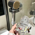 Soporte para secador de pelo montado en la pared y giratorio