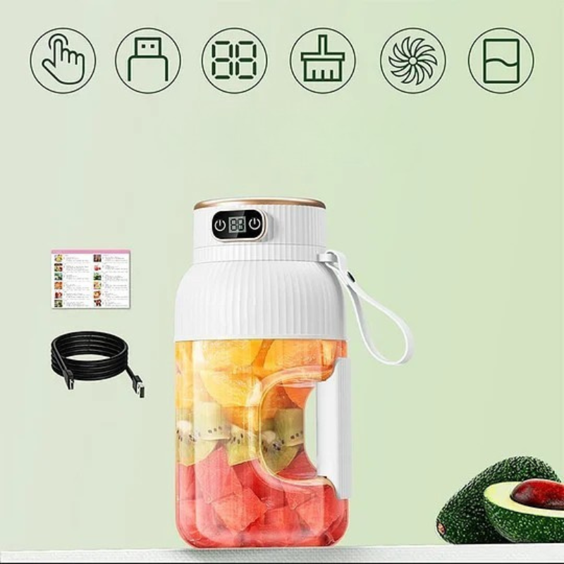 Licuadora portátil para jugo fresco en cualquier momento