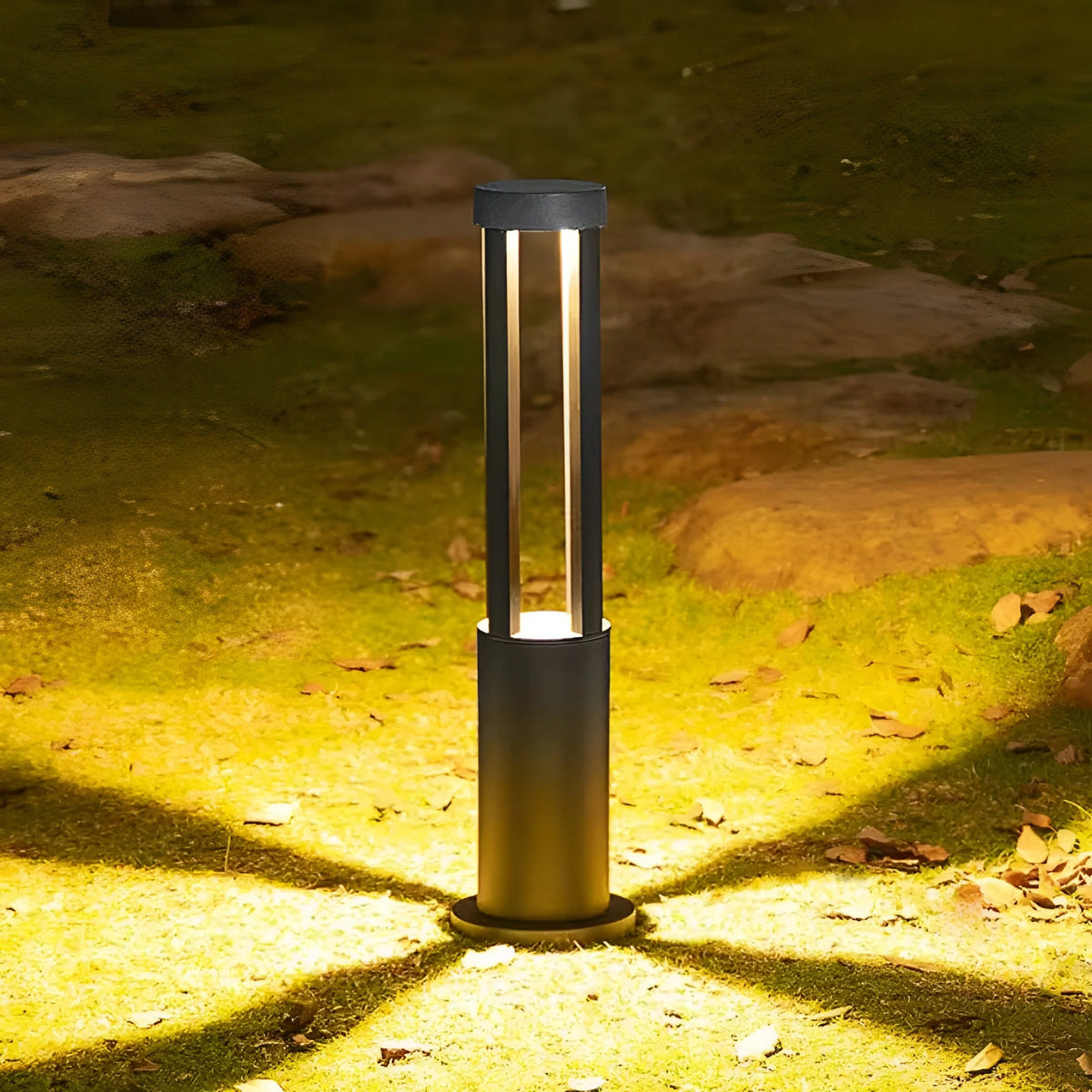 BoulderGlow – Luz LED Exterior Inspirada en la Naturaleza