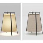 LumosShade | Lámpara de Pie y Mesa de Tela Moderna para una Ambiencia Elegante