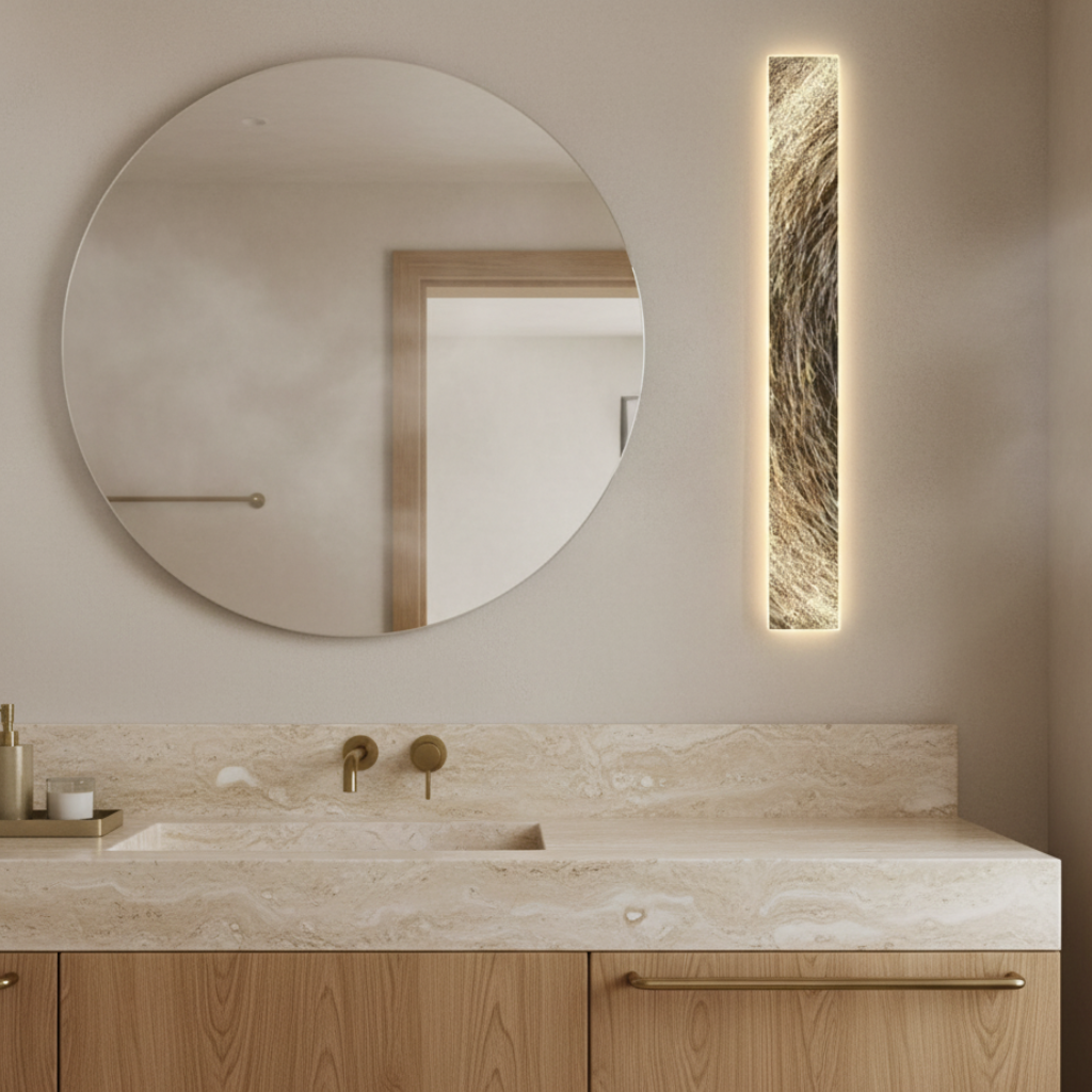 Lunare - Aplique de Pared LED Moderno con Diseño de Aluminio Lujo
