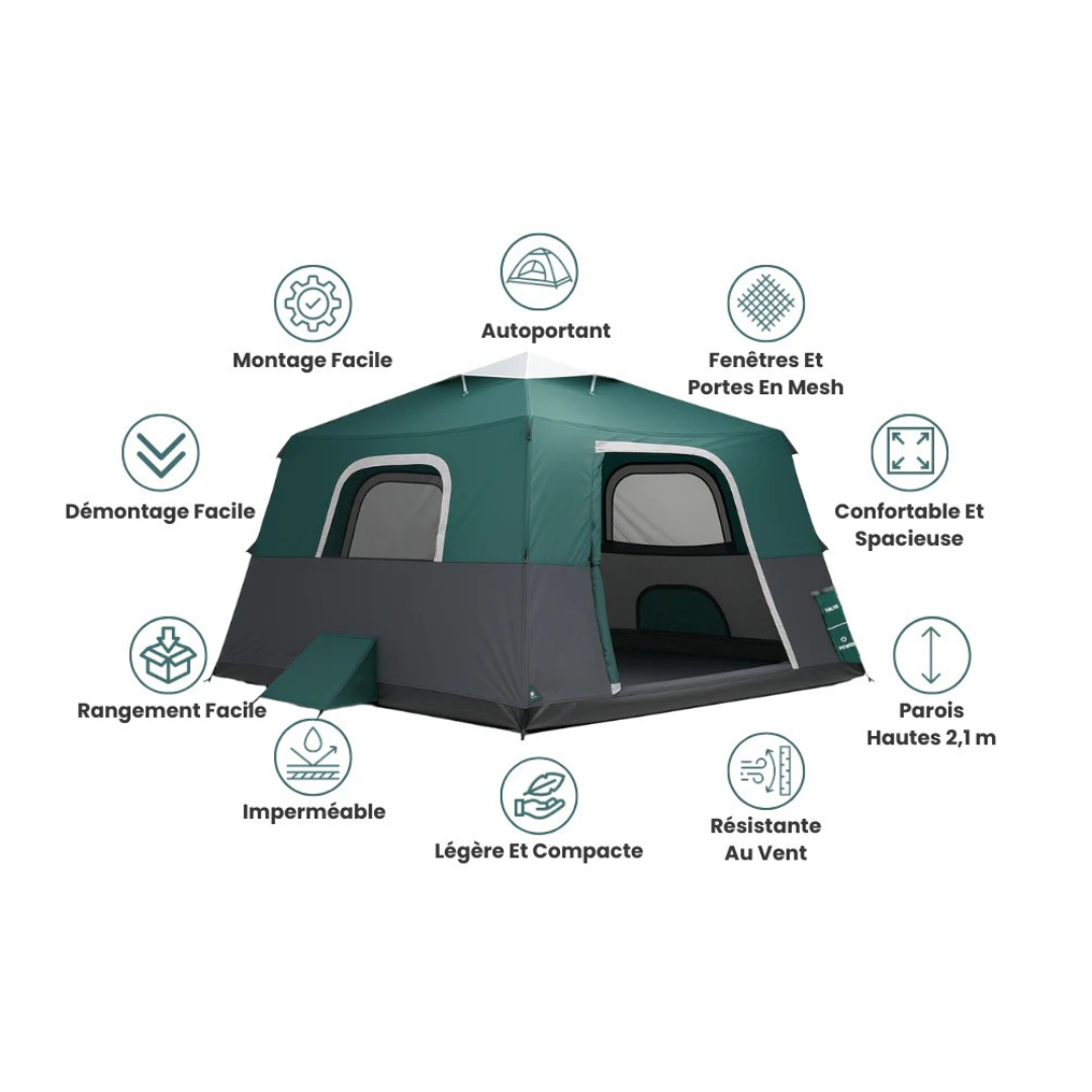 Carpa inflable de cabina de montaje rápido