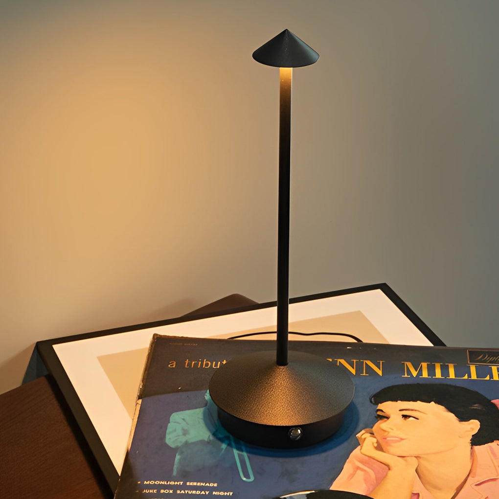 Pina Pro - Lámpara de Mesa USB Regulable y Estilosa