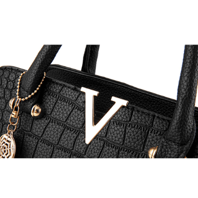 Bolso de piel de cocodrilo