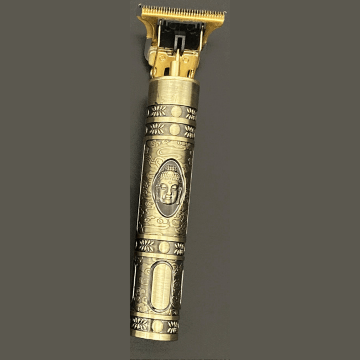 SKULLTRIM – Tondeuse à barbe vintage avec batterie et coupe précise pour barbe et cheveux