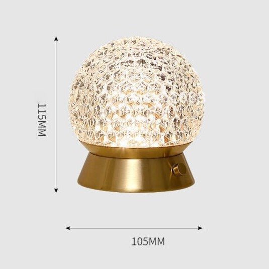 Lámpara de Mesa Inalámbrica Regulable para Sala de Estar
