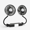Ventilador de Coche USB con Cabezas Rotativas Dobles