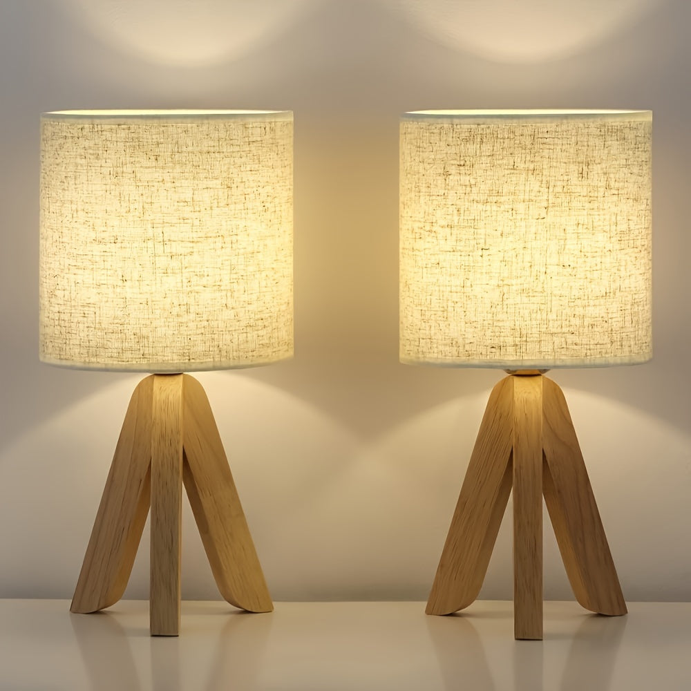 Lámpara de Tripié de Estilo Natural - Para Iluminación Cálida y Moderna