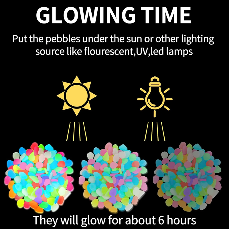 GlowPebbles — Piedras de Jardín Brillantes | 50% DESCUENTO