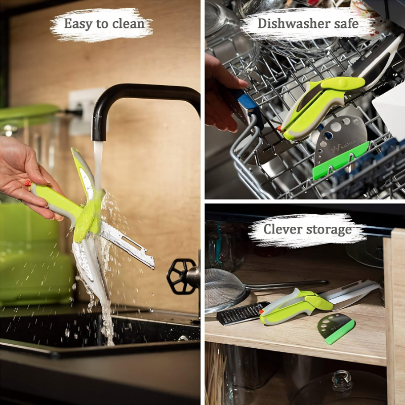 Tijeras de cocina multifuncionales – prepara todo con una sola herramienta