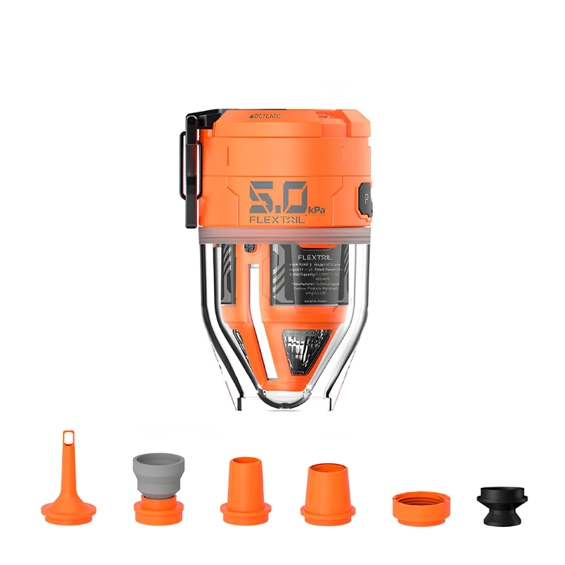 Kit de mini bomba multifuncional con luz – inflado rápido en cualquier lugar