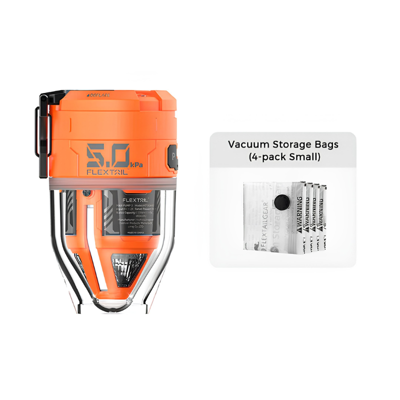 Kit de mini bomba multifuncional con luz – inflado rápido en cualquier lugar
