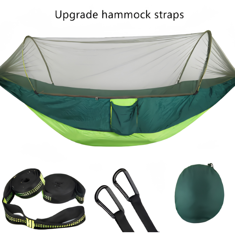 Hamaca de camping con mosquitero integrado