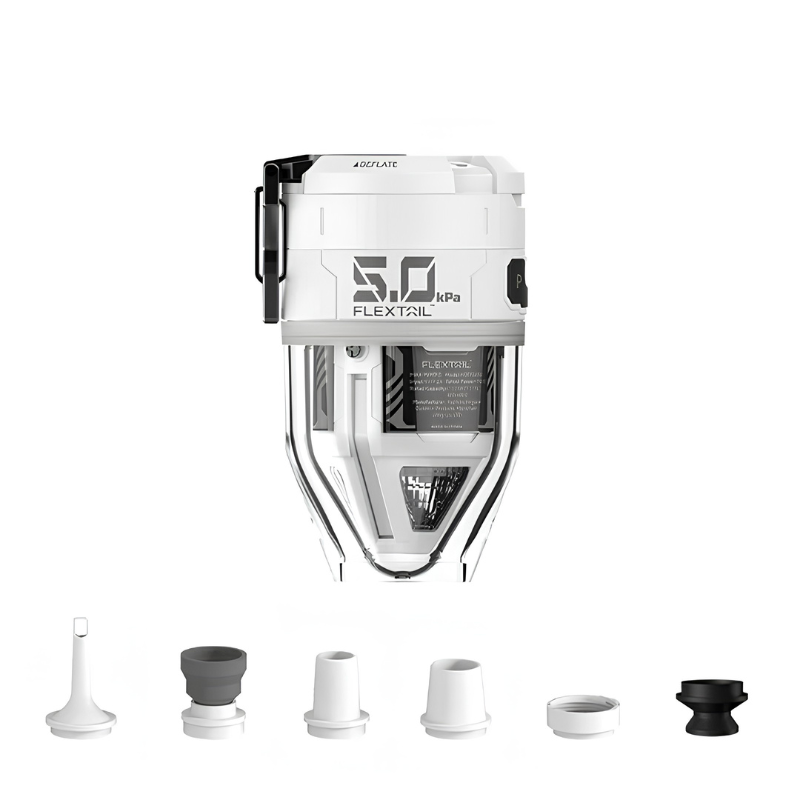 Kit de mini bomba multifuncional con luz – inflado rápido en cualquier lugar