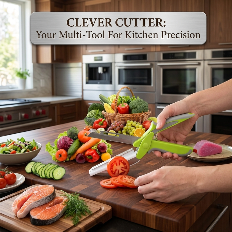 Tijeras de cocina multifuncionales – prepara todo con una sola herramienta