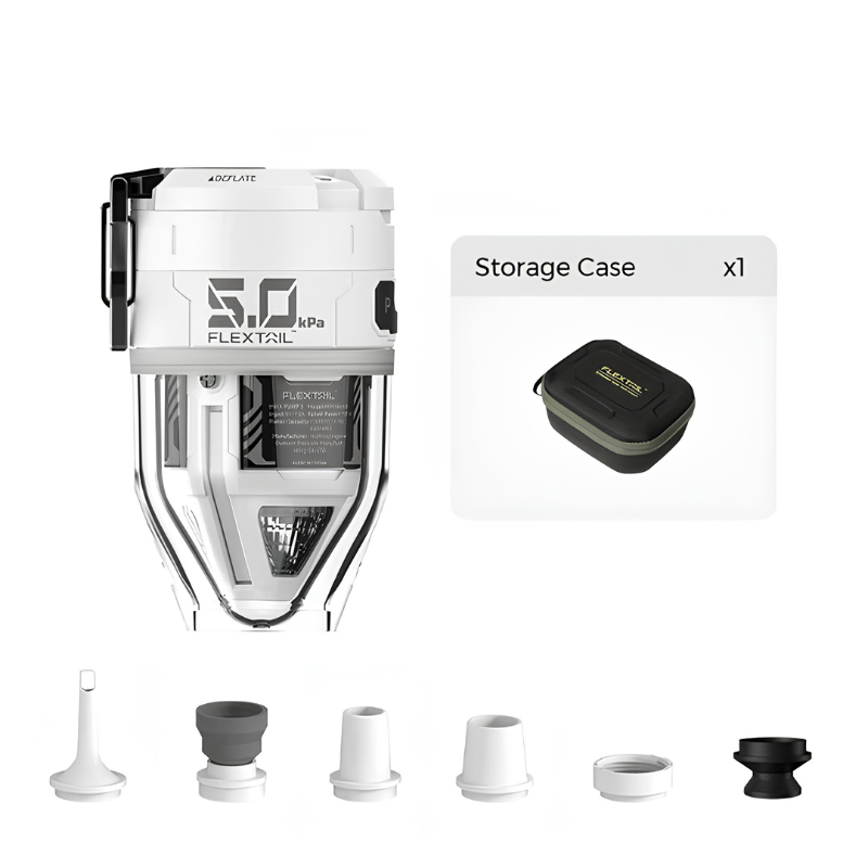 Kit de mini bomba multifuncional con luz – inflado rápido en cualquier lugar
