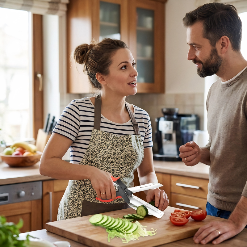 Tijeras de cocina multifuncionales – prepara todo con una sola herramienta