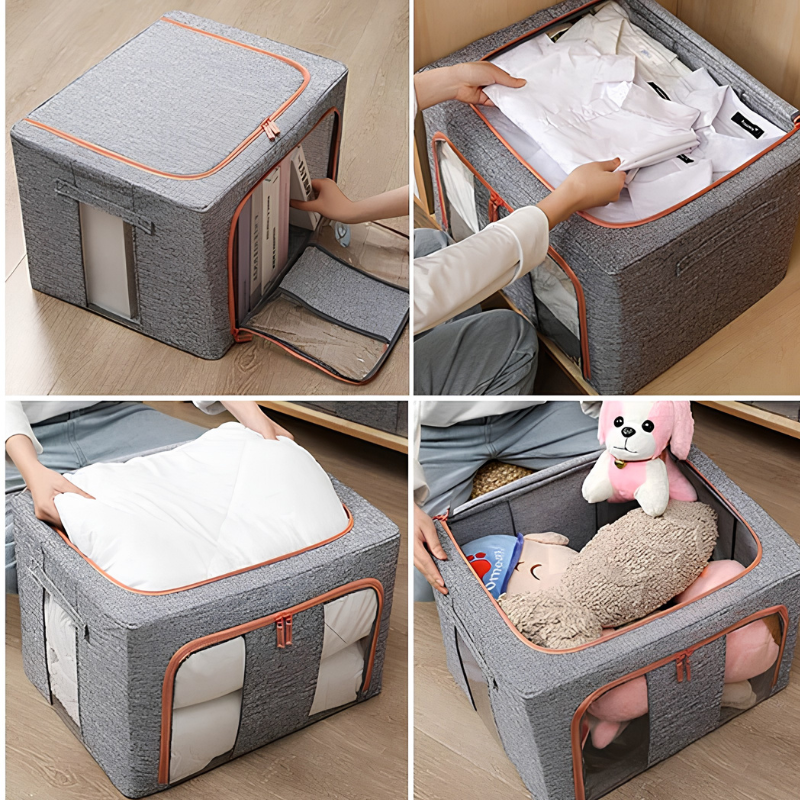 Caja de almacenamiento de ropa – armario bien organizado