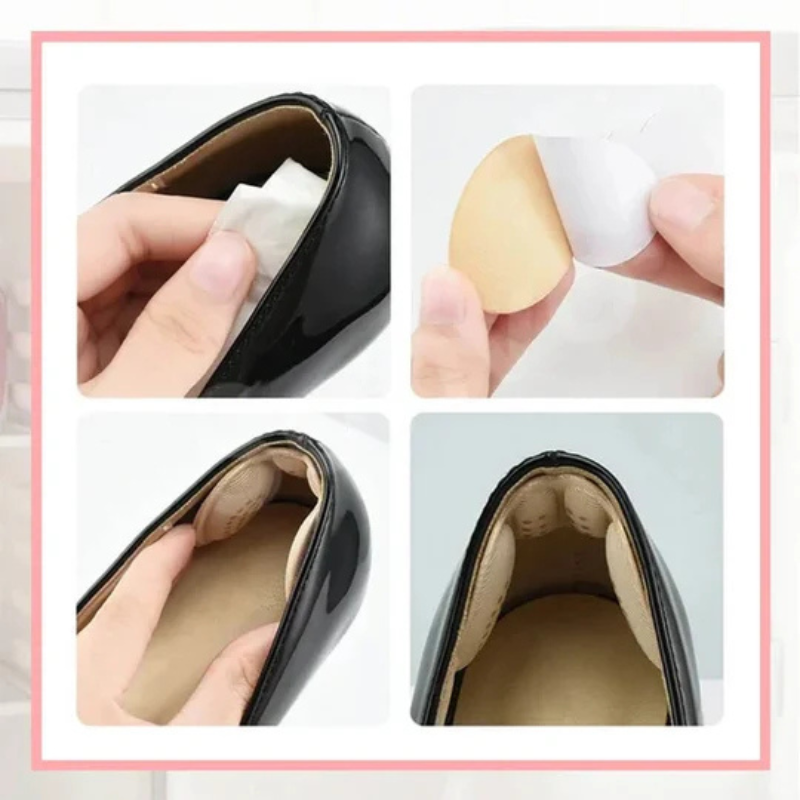 Cojines para talones para una caminata más cómoda