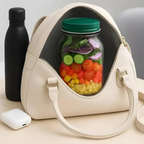 Caja de ensalada compartimentada – frescura nómada
