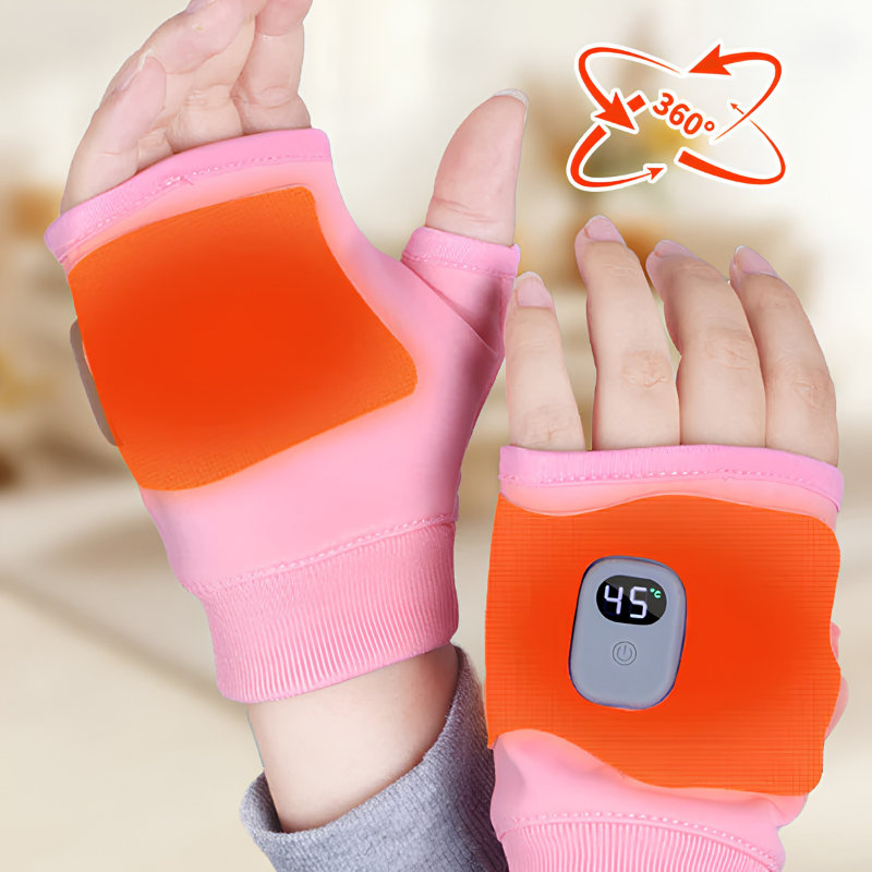 Guantes calefaccionados recargables – calor ajustable para el día a día