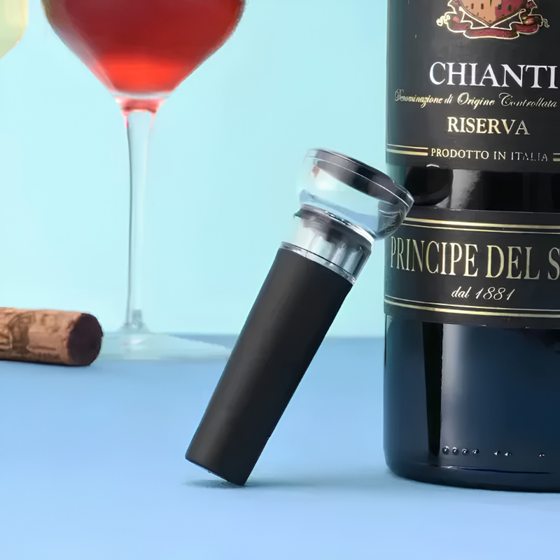 Sacacorchos de vino 2 en 1 – apertura rápida con cortacápsulas