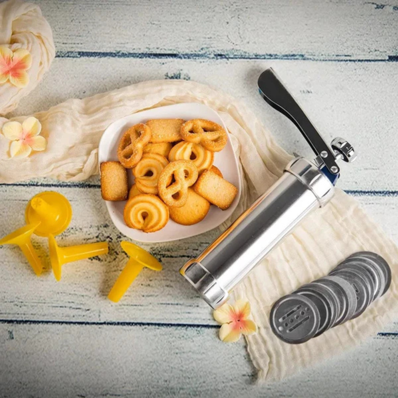 Prensa de galletas rápida para formas perfectas