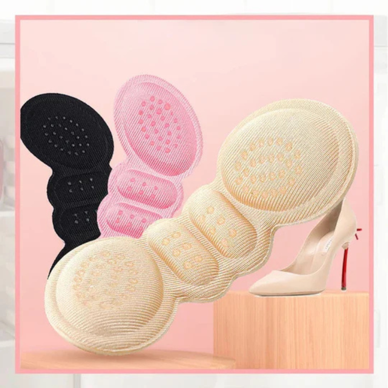 Cojines para talones para una caminata más cómoda