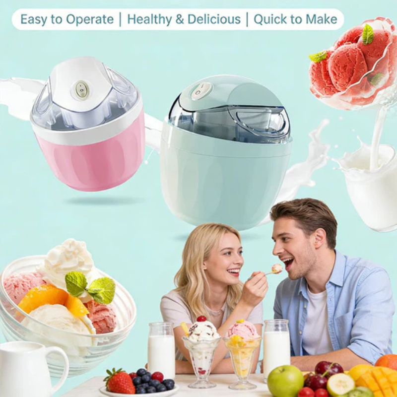 Máquina de postres portátil 3 en 1 – rápida y compacta