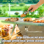 Parrilla plegable compacta – barbacoa práctica en cualquier lugar