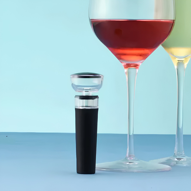Sacacorchos de vino 2 en 1 – apertura rápida con cortacápsulas