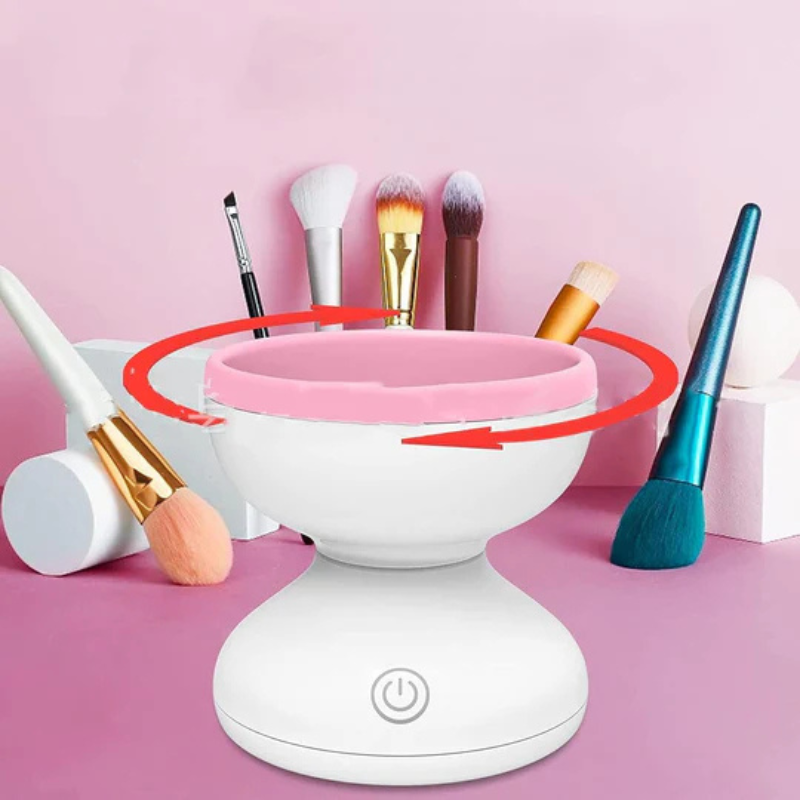 Limpiador eléctrico para brochas de maquillaje