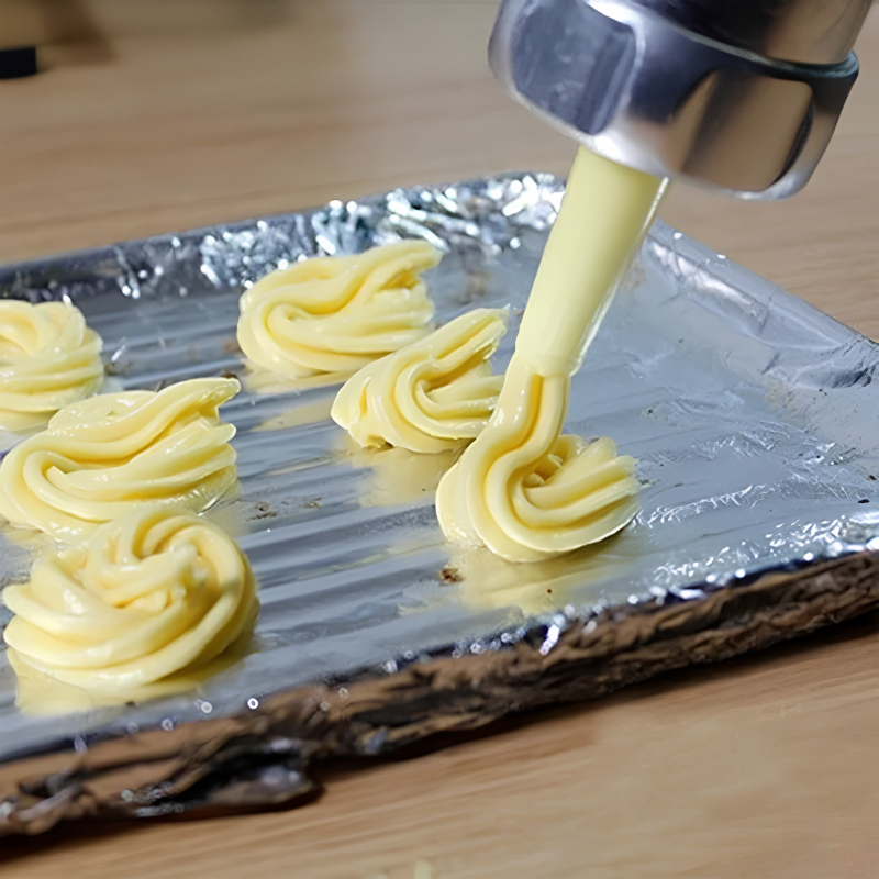 Prensa de galletas rápida para formas perfectas