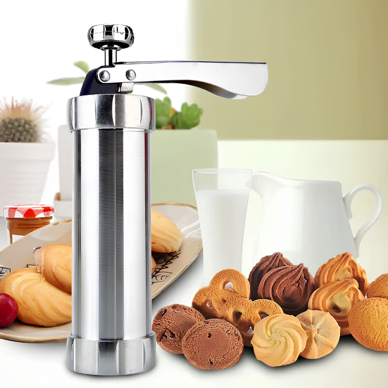 Prensa de galletas rápida para formas perfectas