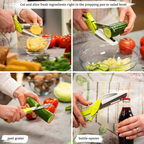 Tijeras de cocina multifuncionales – prepara todo con una sola herramienta