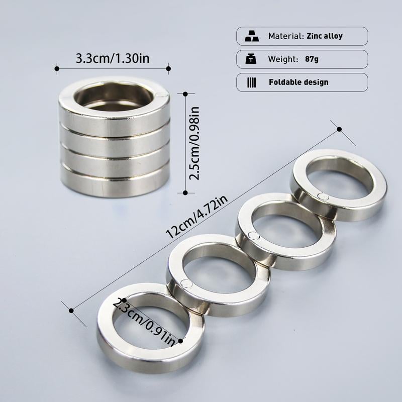 Kalsten | Anillo de Gatillo Plegable de Cuatro Dedos