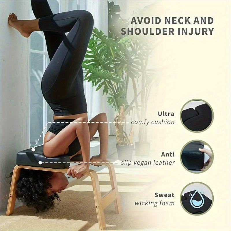 BalancePro Yoga Kopstandbank – Comodidad y Estabilidad para Entusiastas del Yoga