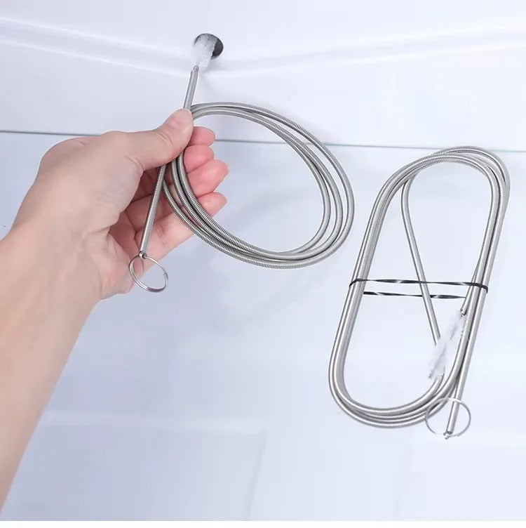 Cepillo de Limpieza Flexible para Refrigerador - Nylon y Acero Inoxidable