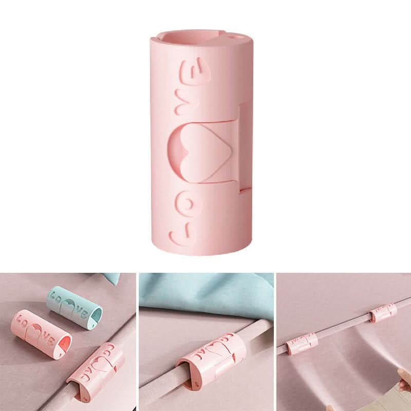 Clips decorativos para sábanas estiradas y fijadas de forma segura (x12)