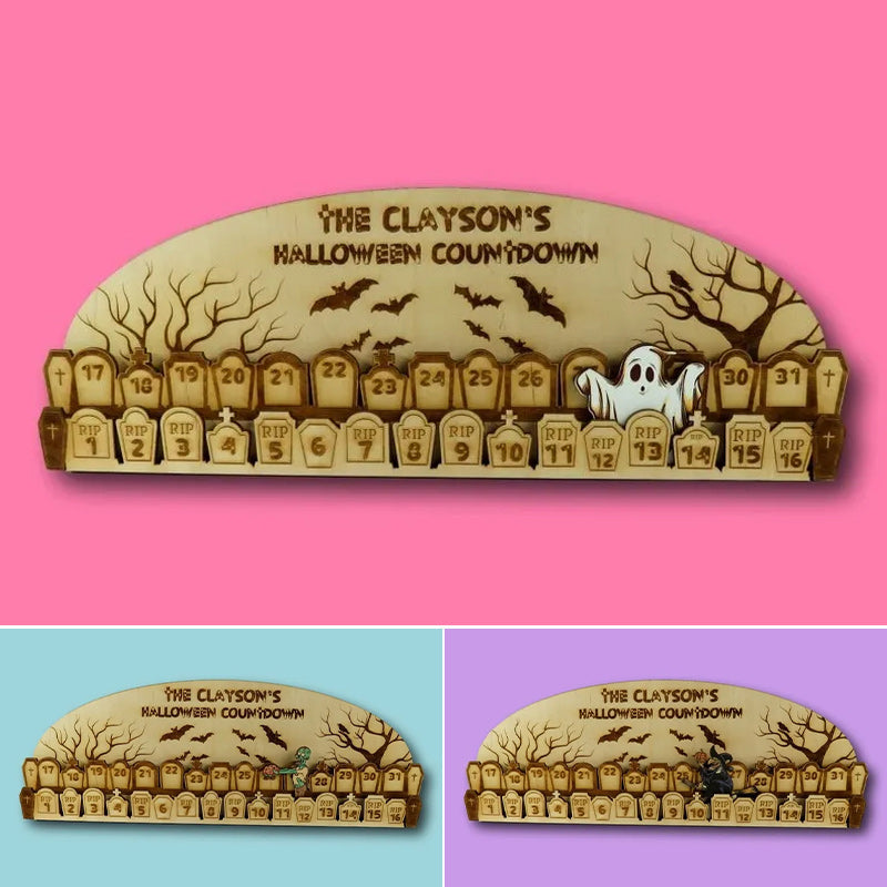 Calendario de Adviento de Halloween - La cuenta regresiva de Halloween de Clayson