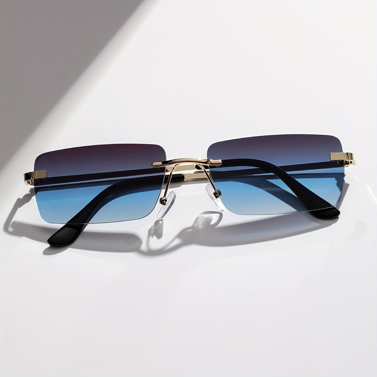Gafas de Sol Sin Montura Elegantes – Modernas y Cómodas para Hombres