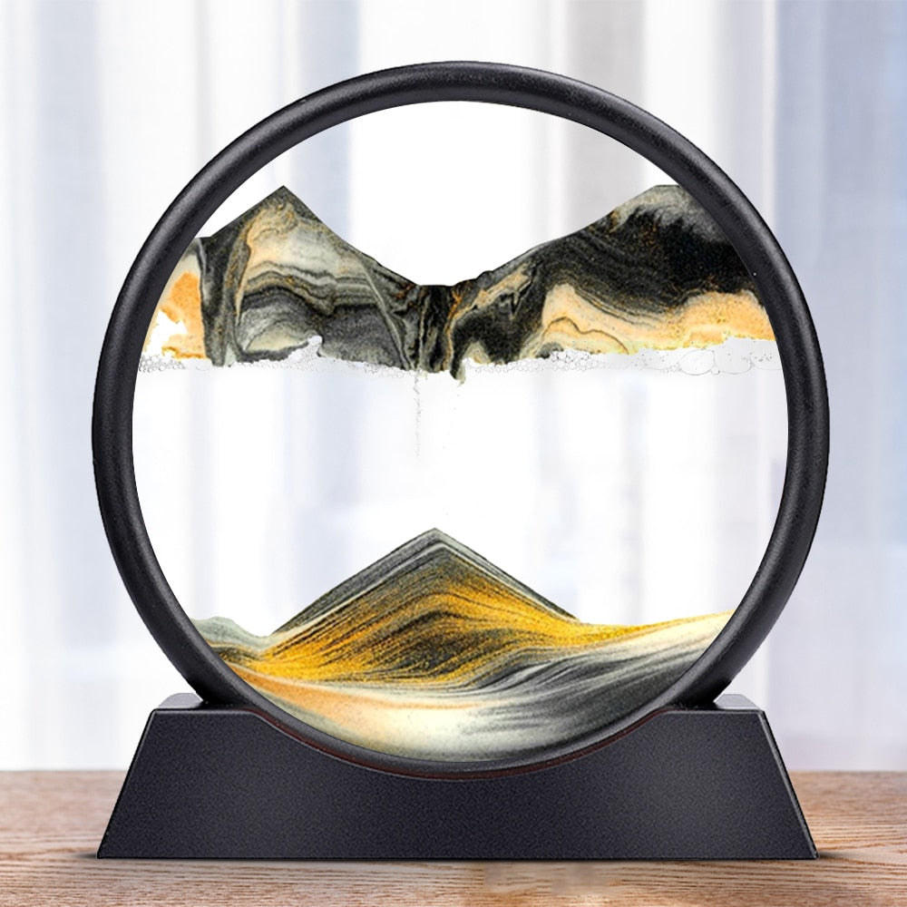 Reloj de Arena 3D Paisaje de Arena
