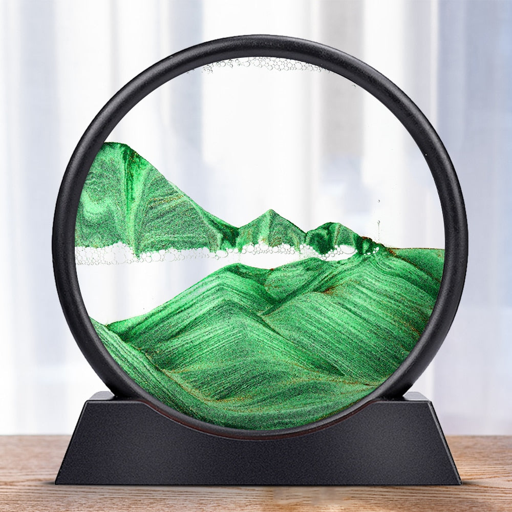 Reloj de Arena 3D Paisaje de Arena