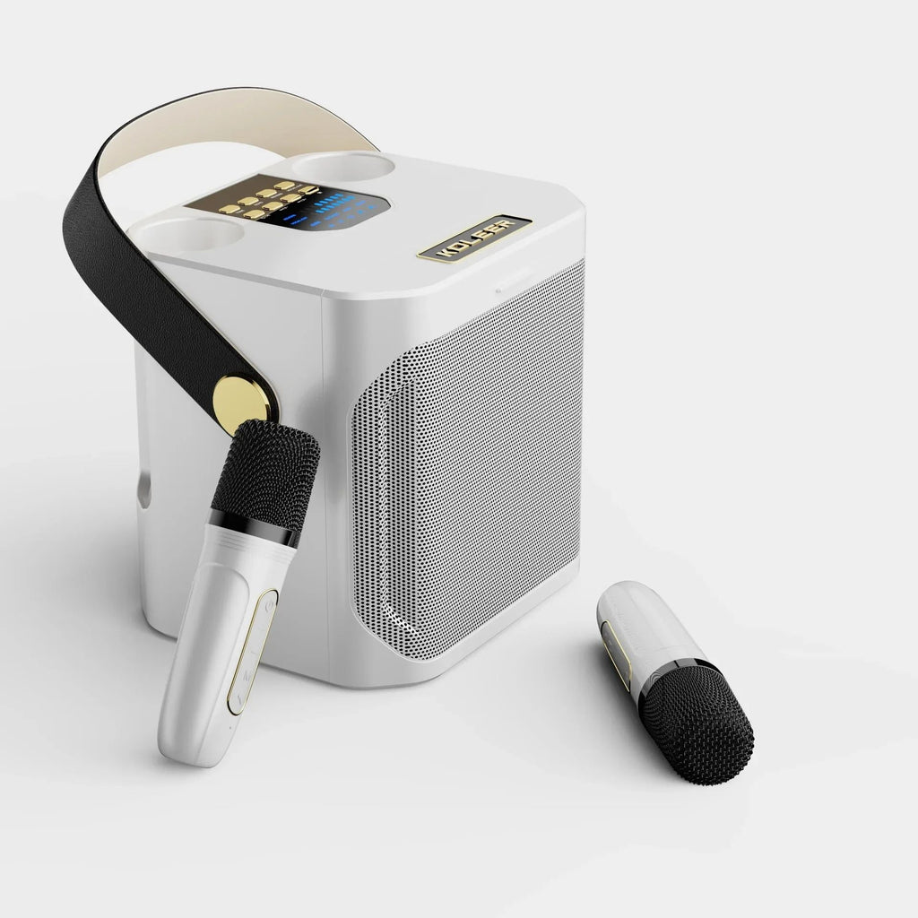 Altavoz Bluetooth de Karaoke Potente – Portátil 360°