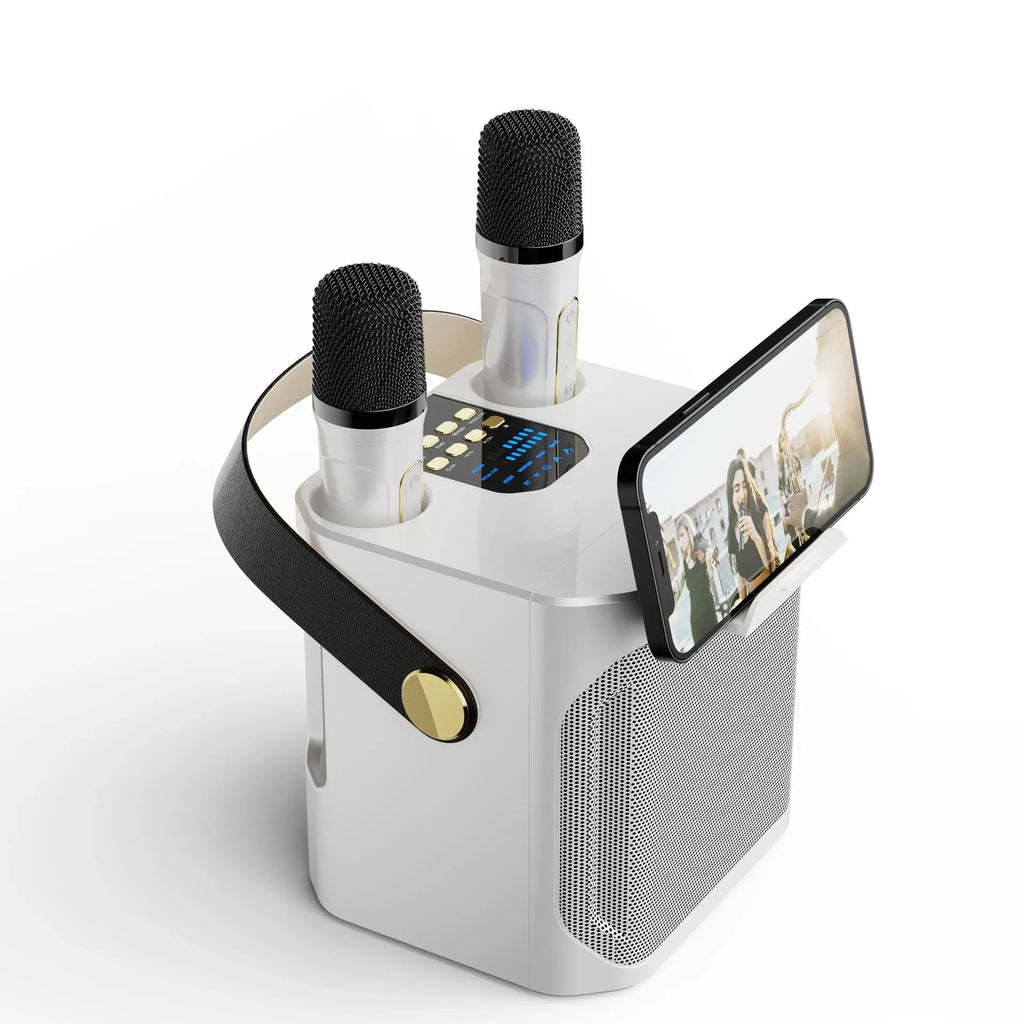 Altavoz Bluetooth de Karaoke Potente – Portátil 360°